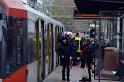 Evtl Reizgas in KVB Bahn Koeln Buchforst Waldeckerstr Heidelbergerstr P08